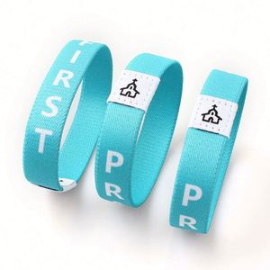 Bracelet RFID personnalisé en gros, bracelet en tissu élastique sur mesure pour événements - Product Image 2