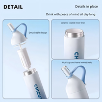 Nouvelle cuisinière portable de grande capacité en acier inoxydable 316 pour les sports de plein air avec poignée et bouteille isotherme