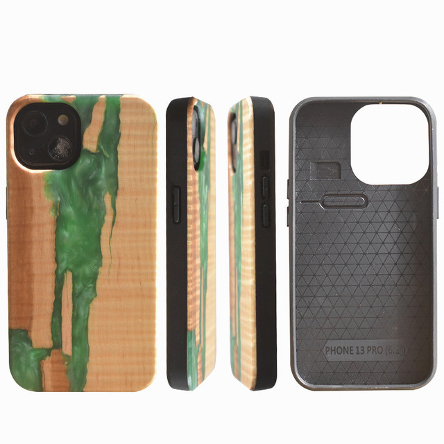 Handmade Wooden Phone case for iPhone Real Wood and Soft TPU Shockproof Phone Cover Bamboo case CRAFT