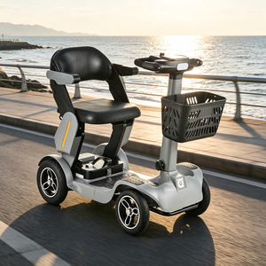 Trottinette Électrique Pliable pour le Shopping, Batterie Amovible 15Ah, Autonomie 30Km, Trottinette de Golf, Charge Maximale 120kg, Trottinette Électronique à Quatre Roues - Product Image 1