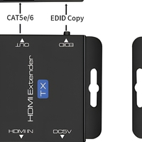 Kuyia pour prolongateur 60M avec POC 1920x1020 60Hz via adaptateur de ligne électrique pour PS5/Sky Q, prise en charge 4K HDR, fabriqué en Guangdong, moule privé