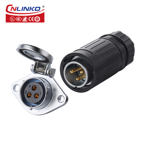 CNLINKO-Boucliers étanches pour vélo, batterie, câble <span class=keywords><strong>3</strong></span> pôles, connecteur mâle <span class=keywords><strong>3</strong></span> broches et femelle <span class=keywords><strong>5</strong></span> broches - Product Image 4