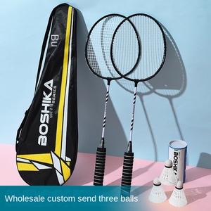 Newchance bestcard dành cho người lớn thế hệ cầu lông vợt với chính hãng VỢT ĐÔI đa-màu sắc miếng bọt biển xử lý bán buôn cầu lông - Product Image 2