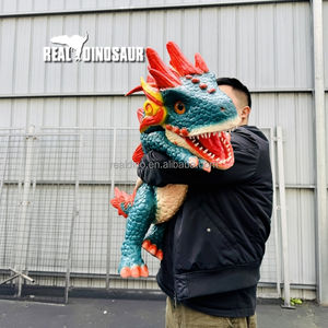 Yüksek Simülasyonlu Batı Ejderhası Modeli Gerçekçi Ejderha El Kuklası Eğitim İçin - Product Image 3