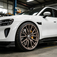 Rines de Aleación Forjados con Recubrimiento Completo de Bronce de 21 Pulgadas 5x114.3 para Vehículos Eléctricos y SUV Tesla Toyota Honda Mazda
