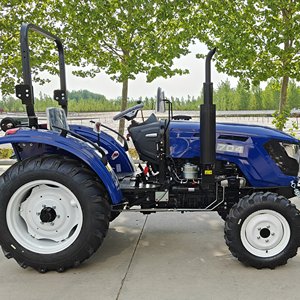 Tracteur à roues de 130 CV avec chargeur, direction par déplacement latéral et transmission 8+2 CE ROPS - Product Image 4