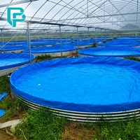 Bâche agricole durable résistante aux UV et imperméable pour l'aquaculture, les étangs, l'élevage et l'utilisation en extérieur