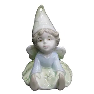 Hot Sell Porzellan Figur Keramik Hängende Weibliche Religion Statuette Handwerk Ornament Zubehör Einrichtung Wohnkultur