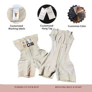 Corset amincissant personnalisable en forme de sablier avec crochets ajustables et baleines en acier, <span class=keywords><strong>pour</strong></span> <span class=keywords><strong>ventre</strong></span> plat, compression post-chirurgie - Product Image 6