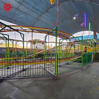 Attractions pour enfants et adultes, manèges de fête foraine, parc d'attractions, remorque familiale, montagnes russes à vendre