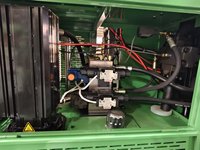 Machine d'injection bidirectionnelle à extrémité ouverte automatique pour fermeture à glissière en nylon/plastique faisant la machine avec composant de moteur central