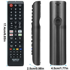 HUAYU Fabricant RM-L1728 Vente en gros Infrarouge universel 55 pouces Smart TV Télécommande Incurver pour <span class=keywords><strong>Samsung</strong></span> - Product Image 4