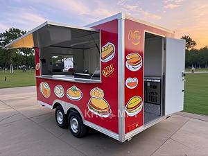 Camión de Comida Rápida Móvil, Remolque de Comida, Carro de Comida, Camioneta de Comida, Remolque de Concesión de Comida, para Raspados, Churros y BBQ - Product Image 2