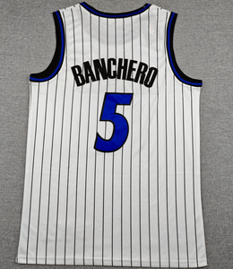 Mejor Calidad, Cosido, Personalizable # Camiseta de Baloncesto 5 <span class=keywords><strong>BANCHERO</strong></span> - Product Image 2