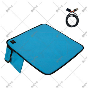 Coussin chauffant en mousse de nylon 12V pour voiture, idéal pour l'automne, l'hiver, le camping en plein air et le bureau - Product Image 3