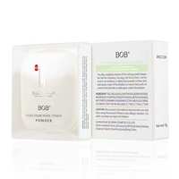 Poudre compacte fixatrice matifiante, contrôle du sébum, waterproof, à l'huile de neige blanche fraîche, ingrédients biologiques et végétaliens, fini longue tenue pour tous