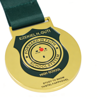 Médaille Sportive Personnalisée en Alliage de Zinc, Placage Or, Argent, Bronze, Impression UV, Vente en Gros, Faible MOQ, Clients Mondiaux