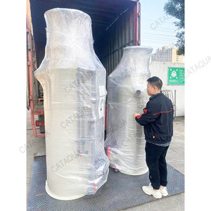 جهاز تنقية مياه الاستزراع المائي الدائري المعتمد من CE بطول 10 أمتار من CATAQUA، جامع رغوة ومزيل بروتين للمياه البحرية والعذبة - Product Image 5