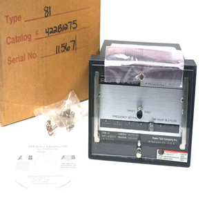 RELAY FREKUENSI BARU 422B1275-1E 48/125V, 120V/60HZ, TIPE 422B1275 81 - Product Image 1