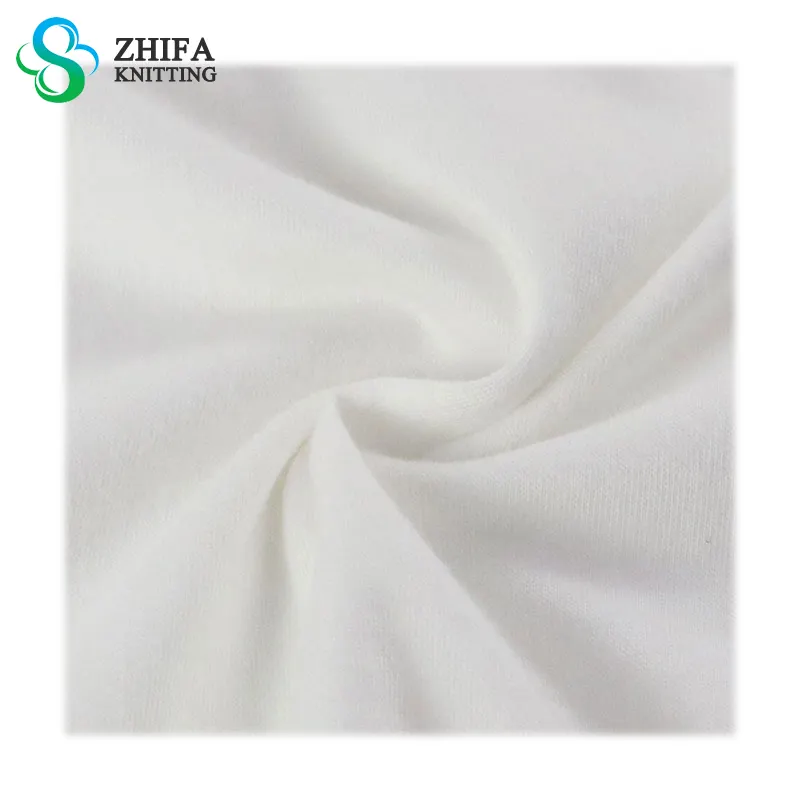 Zhifa โรงงานขายตรงถักเสื้อ100% ผ้าฝ้ายผ้าสำหรับเสื้อผ้าผ้าฝ้ายผ้าในประเทศบังคลาเทศ