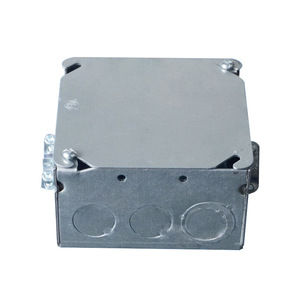 Caja Eléctrica de Plástico de 4x4x2 Pulgadas, Regulable, con Clasificación IP20, Caja de Conexiones de 15A con Orificios para Instalación en Pared - Product Image 5