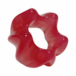 แผ่นกัวซาเรซิ่นสีชมพู รูปทรงดอกบัว พร้อมเครื่องนวดหน้าด้วยขี้ผึ้ง - Product Image 5