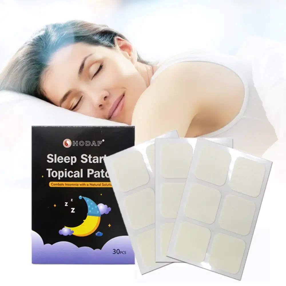 Improve Sleep Melatonin Energy safe and hypoallergenic insomnia Time Released Natural Sleep Aid OEM / ODM Sleep Patch