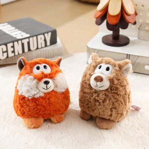 Peluche di Animali della Foresta Carini e Adorabili: <span class=keywords><strong>Volpe</strong></span>, Cucciolo di Lupo e Agnello - Morbidi Giocattoli Confortevoli per Bambini - Product Image 5