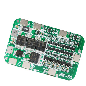Placa de protección 6S 12A 24V PCB BMS para 6 paquetes 18650 módulo de celda de batería de litio de iones de litio - Product Image 2