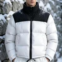 Doudoune d'hiver réversible et grande taille pour homme, chaude, épaisse et imperméable