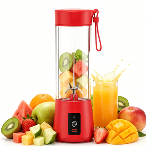 Mixeur portable électrique de qualité supérieure, vente en gros directe usine, OEM ODM, pour jus de fruits, smoothies et glace pilée - Product Image 1