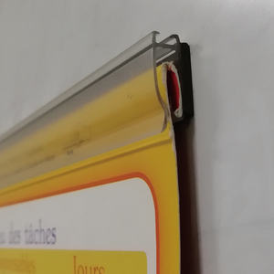 चुंबकीय कैलेंडर हैंगर चुंबक धारक प्लास्टिक कैलेंडर क्लिप - Product Image 6