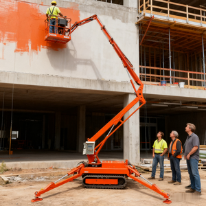 Self-Propelled High-Altitude Aerial Work <b>Platforms</b> New Diesel-Fuelled <b>Trucks</b> For Building Material Machinery Lift Manipulator - Product Image 2