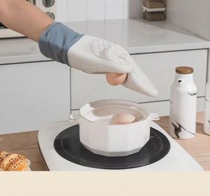 Gants de cuisine en silicone haute température résistants à la chaleur - Product Image 6