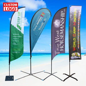 Tùy chỉnh quảng cáo ngoài trời bay bãi biển cờ lông cờ điện thoại di động sửa chữa biểu ngữ quảng cáo tùy chỉnh bãi biển cờ - Product Image 1