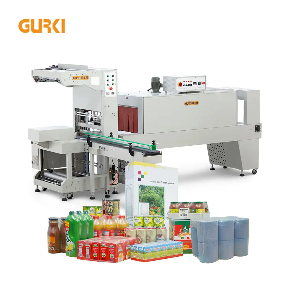 Sleeve Shrink Machine Gurki Sleeve Wrapper Pet Bottle Shrink Wrapping Machine