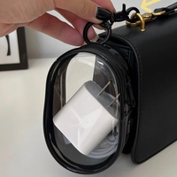 Sac de rangement de câble de données en PVC Transparent multi-fonctionnel pliable maison chargeur numérique étui de Protection organisateur d'articles divers de cuisine