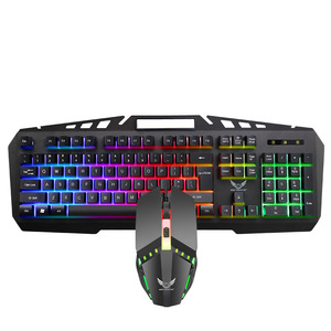 Combo de teclado y ratón para juegos Zerorate K10, con cable, sensación mecánica, retroiluminación RGB, para PC, portátil, hogar, oficina, Esports, PUBG - Product Image 5