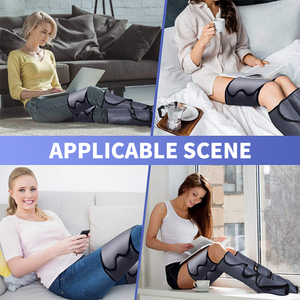 Relaxing Foot Arm Muscles Portable <b>Warmer</b> Calf Circulation Wraps Air Compression <b>Leg</b> Massager ST501B Fit King Foot Mass - Product Image 5