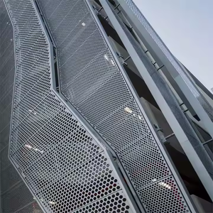 Pont en <span class=keywords><strong>métal</strong></span> perforé feuille de fer perforée trou rond maille métallique perforée trou de passerelle maille de tôle perforée - Product Image 3