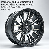 Jantes Flowtone haute performance concaves Beadlock en alliage, neuves, 17 et 19 pouces, 6x139.7, 6x130, 5x114.3 pour voitures, tout-terrain, Hilux, Ford