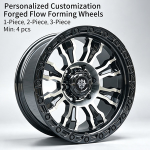 Jantes Flowtone haute performance concaves Beadlock en alliage, neuves, 17 et 19 pouces, 6x139.7, 6x130, 5x114.3 pour voitures, tout-terrain, Hilux, Ford - Product Image 2