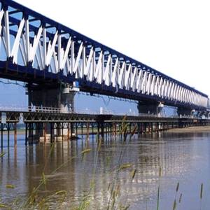 Jembatan Bailey pra-teknik <span class=keywords><strong>200</strong></span> ringkas jembatan baja sementara rangka Modular portabel - Product Image 1