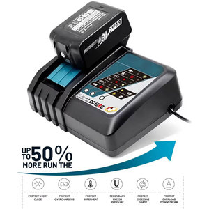 Paquete de Baterías de Litio Inalámbricas Compatibles con <span class=keywords><strong>Makita</strong></span> de 18 V y 6.0 Ah, Personalizables, Aptas para BL1860, BL1850, <span class=keywords><strong>BL1840</strong></span> y BL1830. - Product Image 4