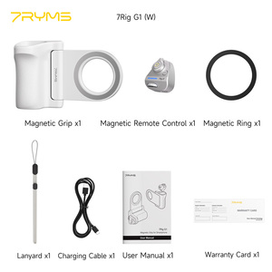 Poignée magnétique pour appareil photo de téléphone 7RYMS 7RIG G1 pour iPhone Android - Télécommande sans fil - Product Image 5