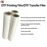 Norman Film DTF Hot Peel Matte tunggal untuk pakai-bahan PET 75um ketebalan Epson Inkjet Printer kompatibel