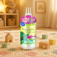 Minyak Rambut Esensial Vegan Label Pribadi untuk Anak dengan Jahe, Anti-Kusut, Perawatan Penumbuh & Melembapkan Rambut untuk Rambut Berkilau