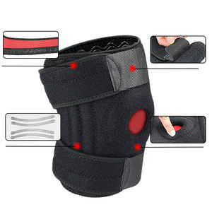 Genouillère articulée de sport réglable pour hommes, avec stabilisateurs, pour le soulagement de la douleur du ménisque - Product Image 5