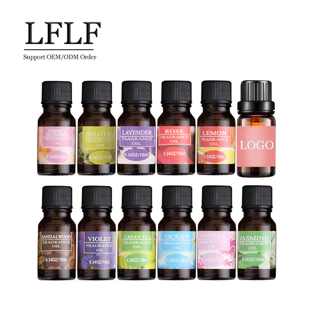 OEM Private Label 100% Pure Aroma Essential Oil Set--high Quality Natural Essential Oil-6 Pack Aroma Diffuser Oils 12 Fragrance