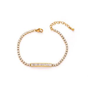 XIXI Braccialetti alla Moda all'Ingrosso, Versatili in Acciaio Inox con Cristalli, Zirconi, Conchiglie, Cuori, Farfalle e Fiori - Product Image 5